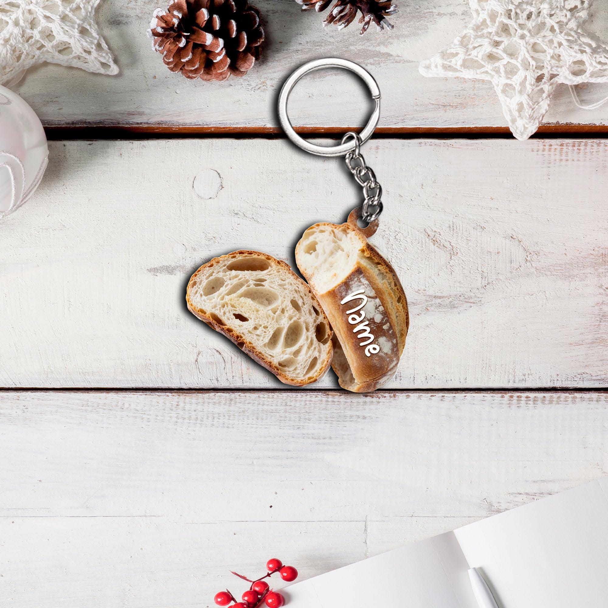 Personalized Sourdough Starter Jar Christmas Ornament, Sourdough Bread Ornament, Sourdough Ornament Gift, Baking Lovers Gift,Sourdough Lover