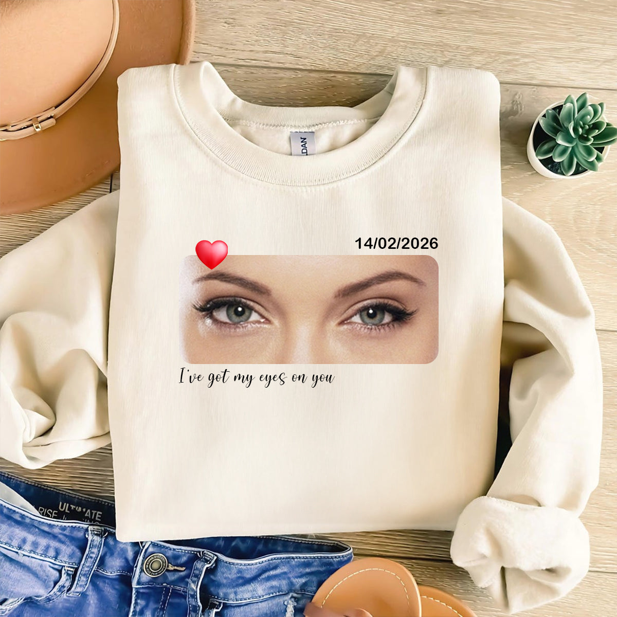 I Got My Eyes On You, Custom Shirts ,Valentine Gift, Funny Boyfriend Shirt, Anniversary Gift, Gift for Him, Gift for Her