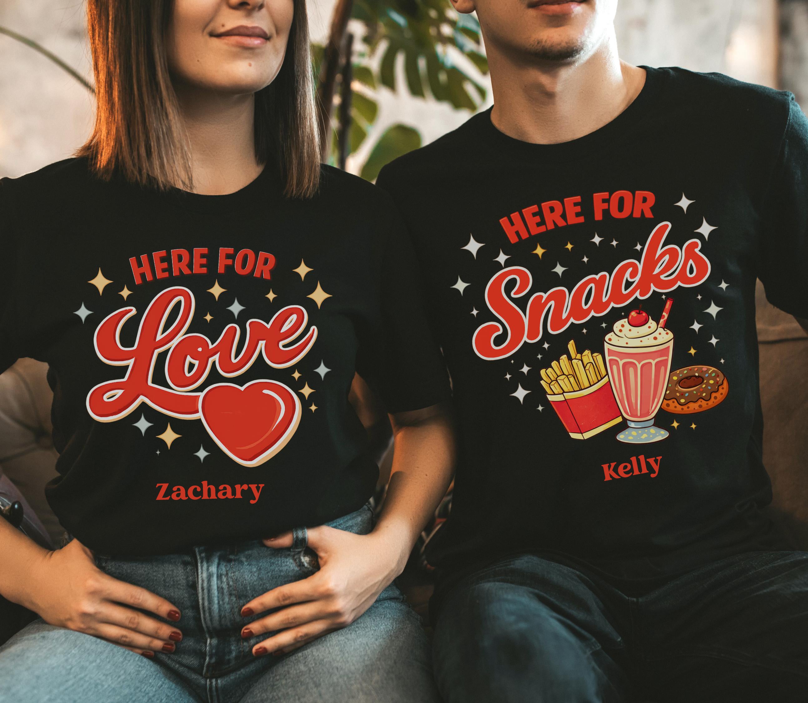 FunnyValentine Couples Shirts, Valentines Day Shirt, Matching Couple Tees, Romantic Funny Shirt, Couples Gift for Him Her Husband Wife