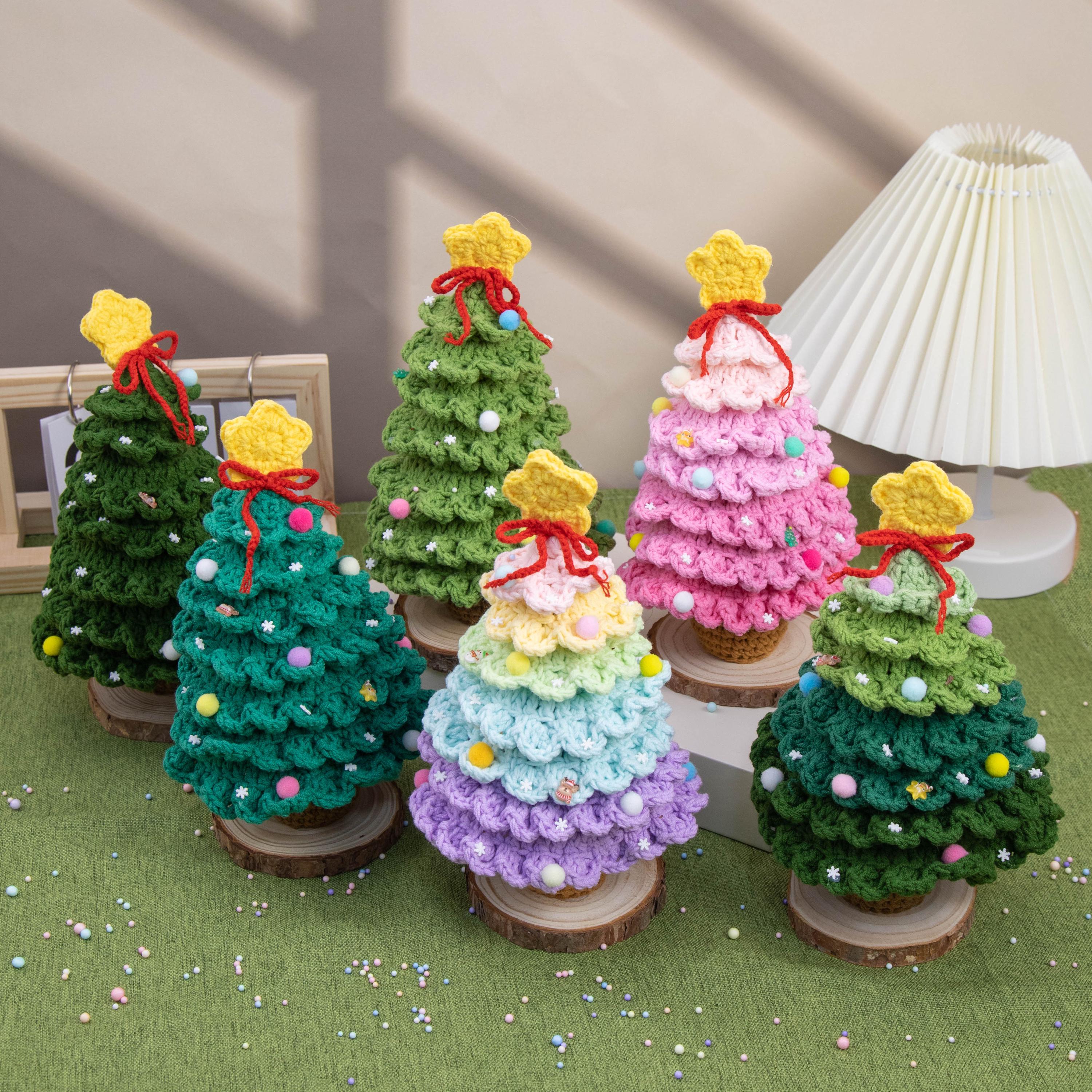 Handmade Crochet Christmas Tree | Cute and Unique Ornament for Gifts & Home Decoration | Christmas Gift