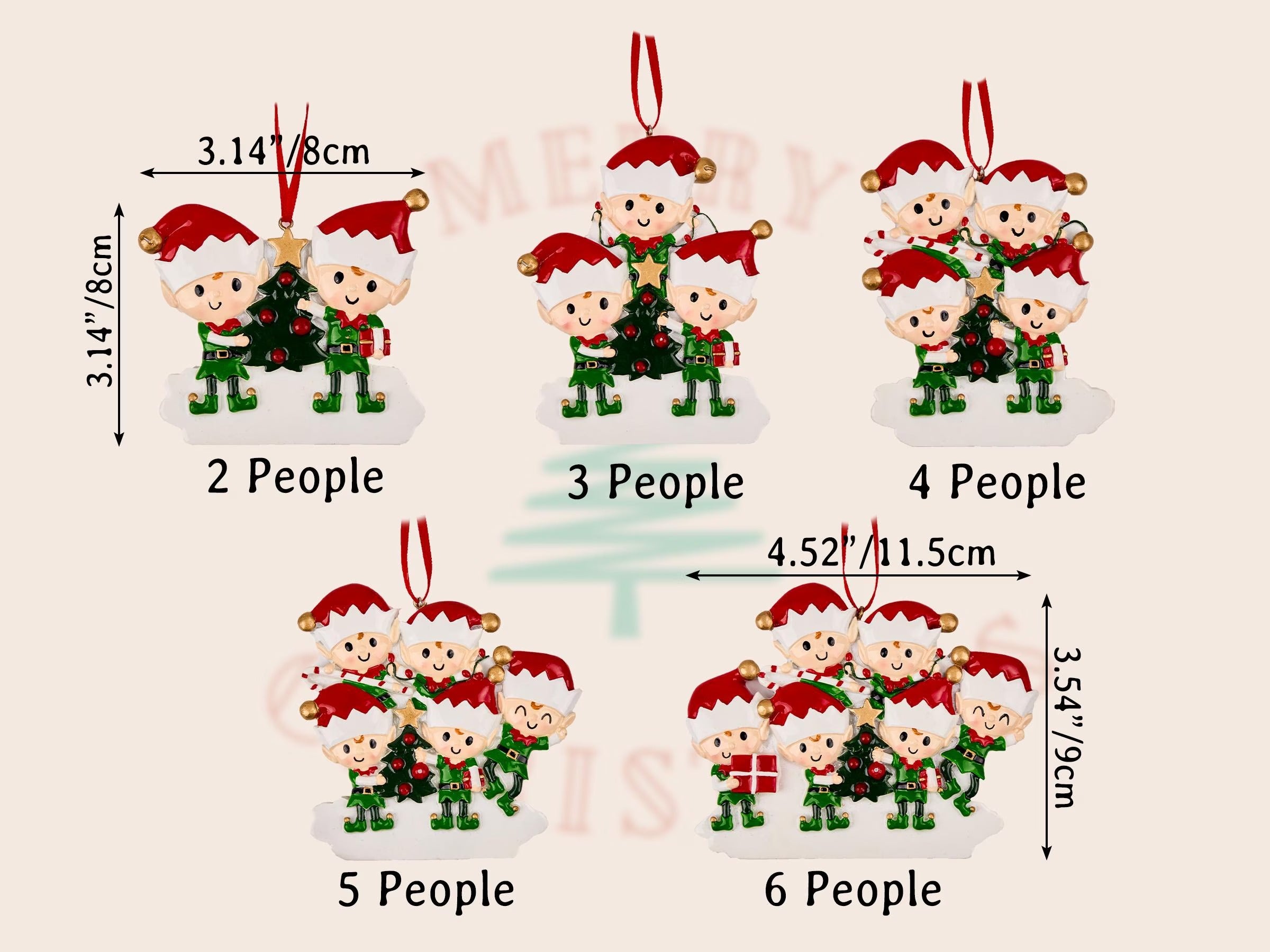 2025 Family Christmas Tree Ornament,Custom Resin Family Christmas Ornament,Engraved Ornaments,Christmas Gifts,Personalized Holiday Ornament