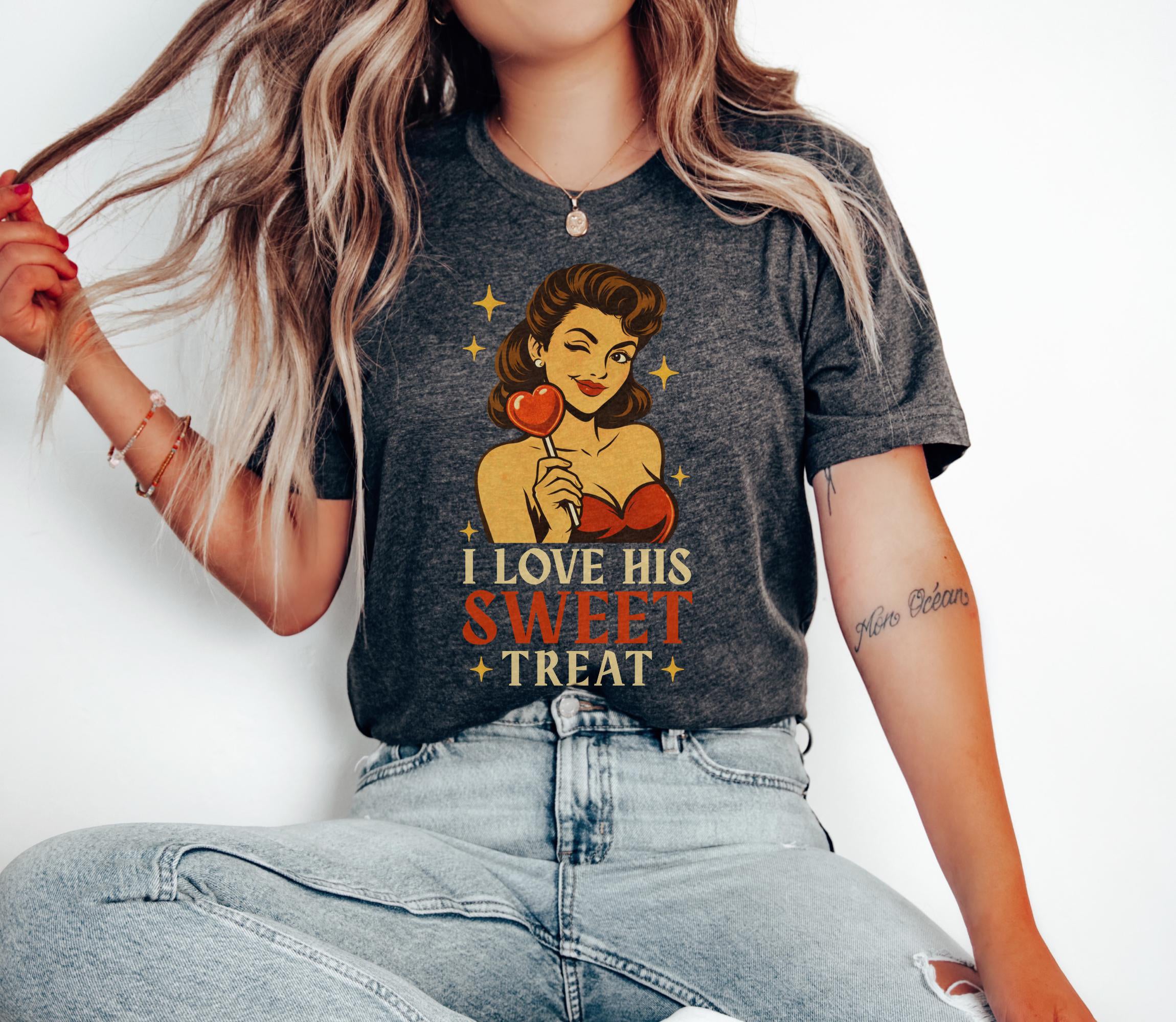 Funny Valentines Day Shirt, Matching Couple Tees,Inappropriate Couples Tshirt,Valentines T-Shirts Gift, Boyfriend Girlfriend Husband Wife