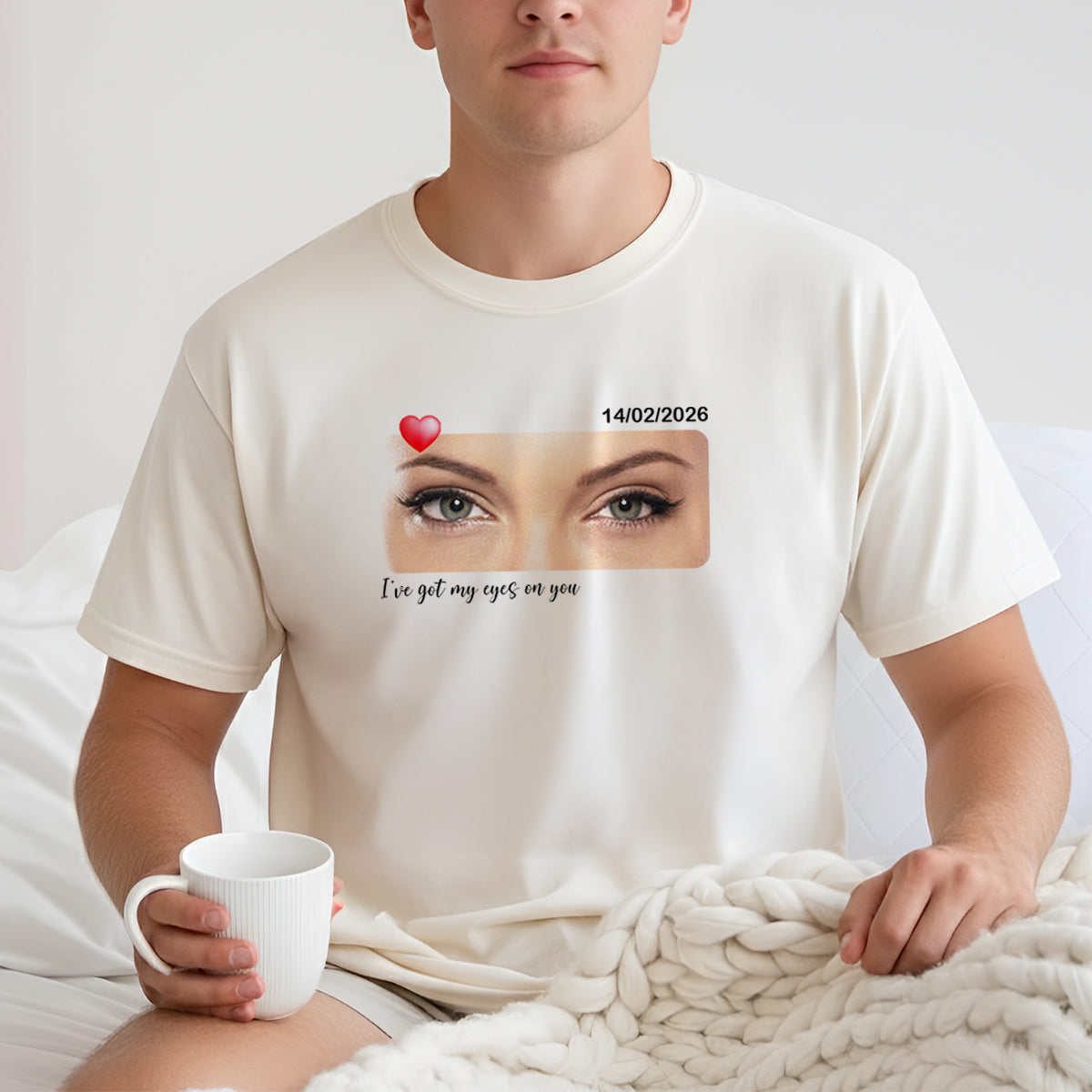 I Got My Eyes On You, Custom Shirts ,Valentine Gift, Funny Boyfriend Shirt, Anniversary Gift, Gift for Him, Gift for Her
