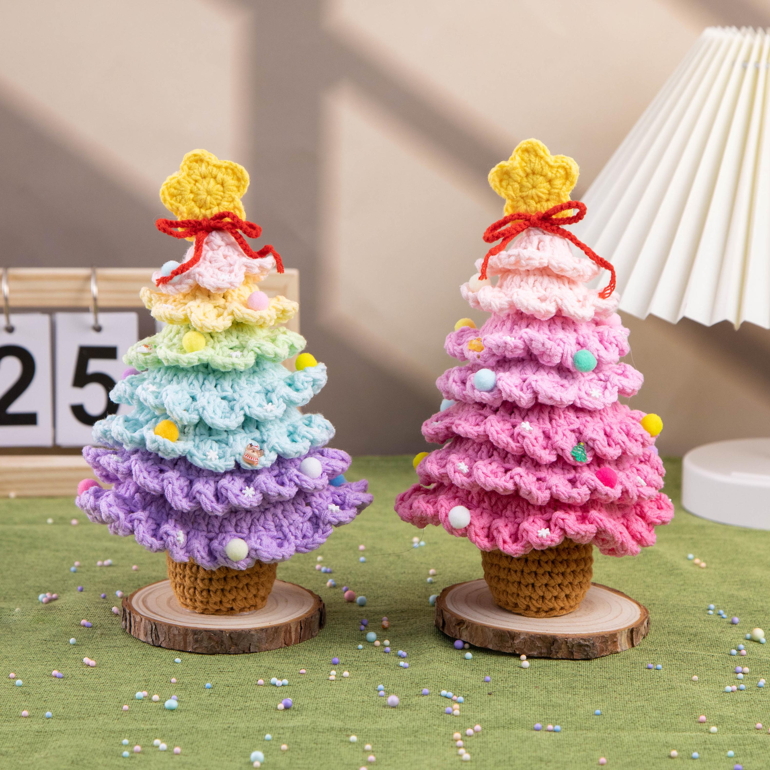 Handmade Crochet Christmas Tree | Cute and Unique Ornament for Gifts & Home Decoration | Christmas Gift