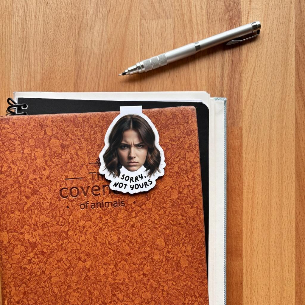 Custom Face Magnetic Bookmark Set, Personalized Photo Bookmark, Bulk Reader Gift, Family Face Magnet for Books - Add Your Text