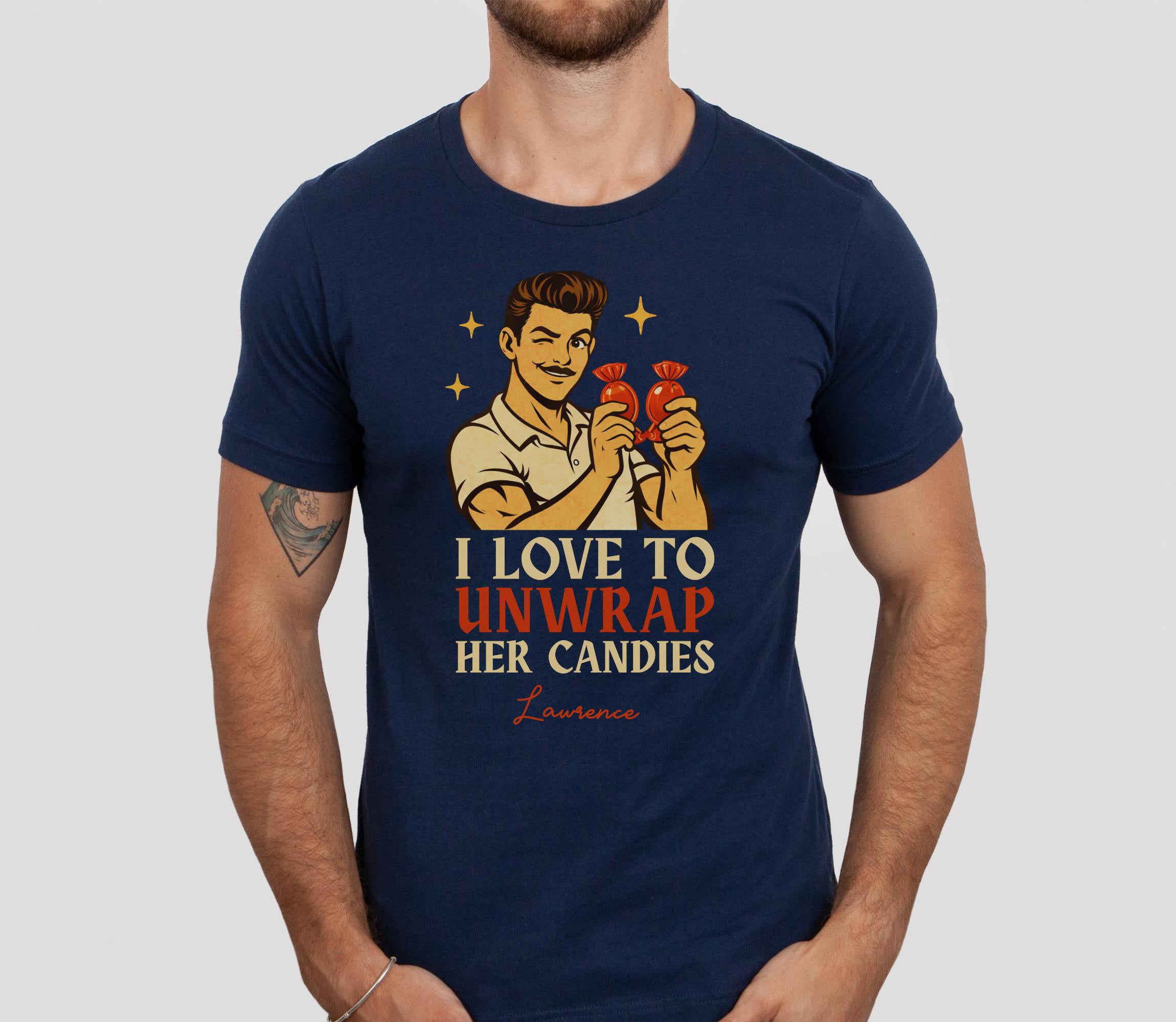 Funny Valentines Day Shirt, Matching Couple Tees,Inappropriate Couples Tshirt,Valentines T-Shirts Gift, Boyfriend Girlfriend Husband Wife