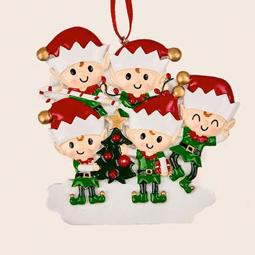 2025 Family Christmas Tree Ornament,Custom Resin Family Christmas Ornament,Engraved Ornaments,Christmas Gifts,Personalized Holiday Ornament