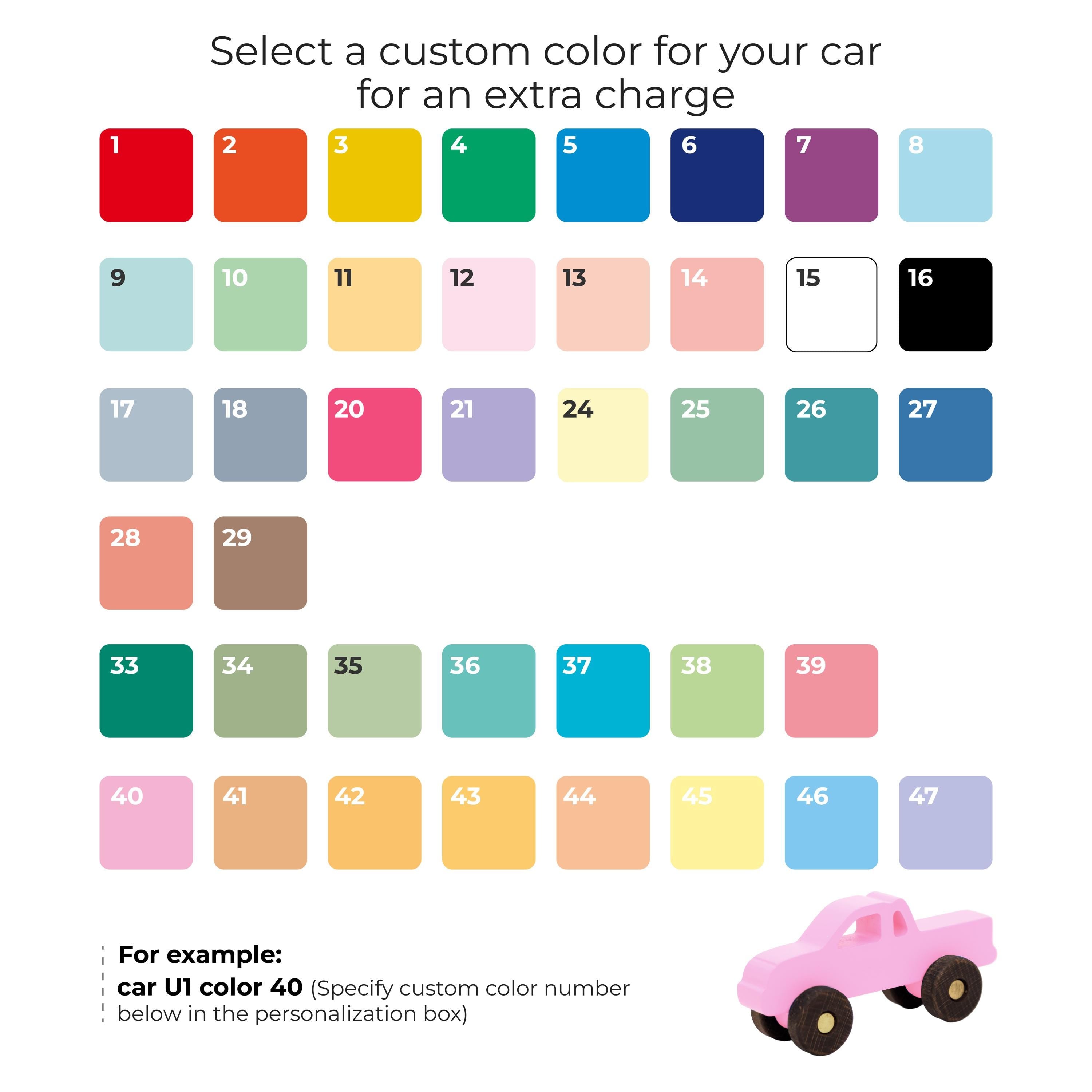 Collect Wooden Cars With Names, Sensory Toys For Toddlers, Baby Birthday Gift, Wooden Truck Toy, Personalized Gift For Kids, First Christmas