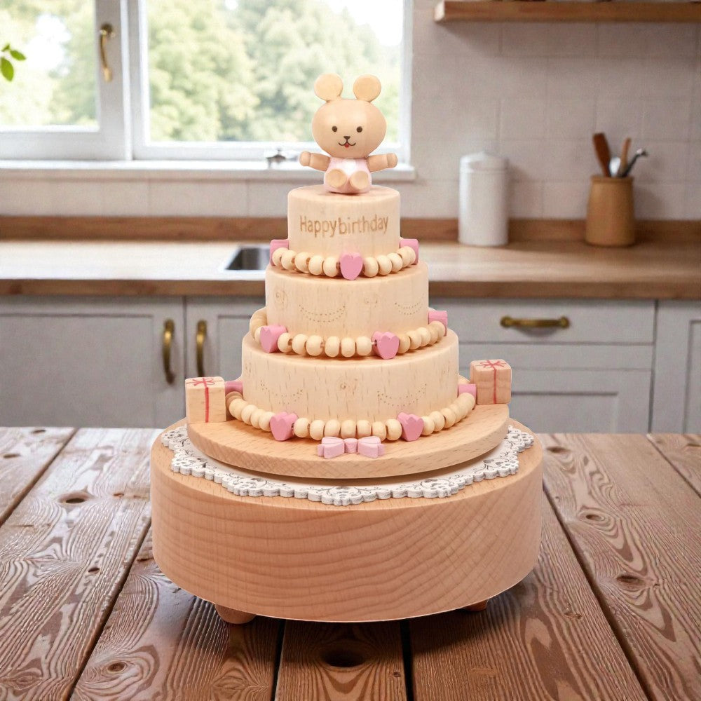 Custom Wooden Carousel Musical Box, Engraved Name Music Box,Sensory Toys,Unique Keepsake Gift,Baby shower gift, Birthday Gifts, Couples Gift