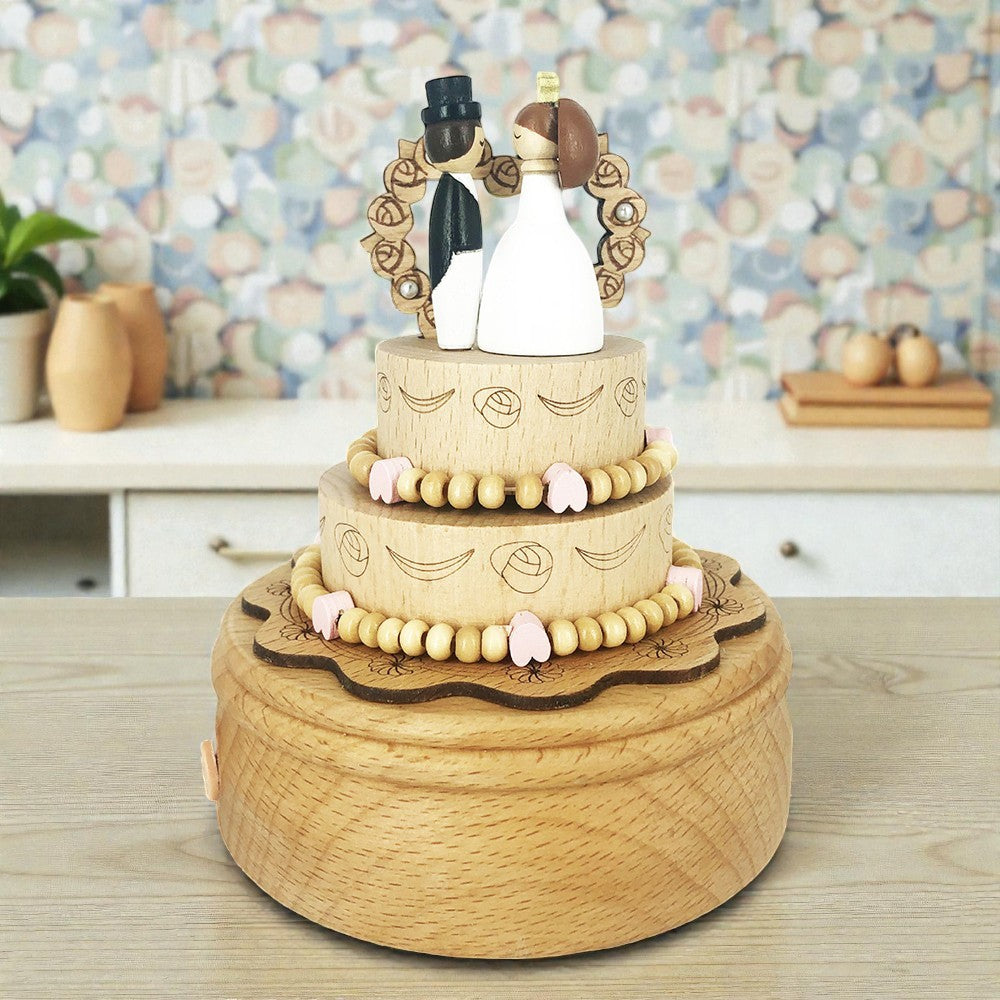 Custom Wooden Carousel Musical Box, Engraved Name Music Box,Sensory Toys,Unique Keepsake Gift,Baby shower gift, Birthday Gifts, Couples Gift