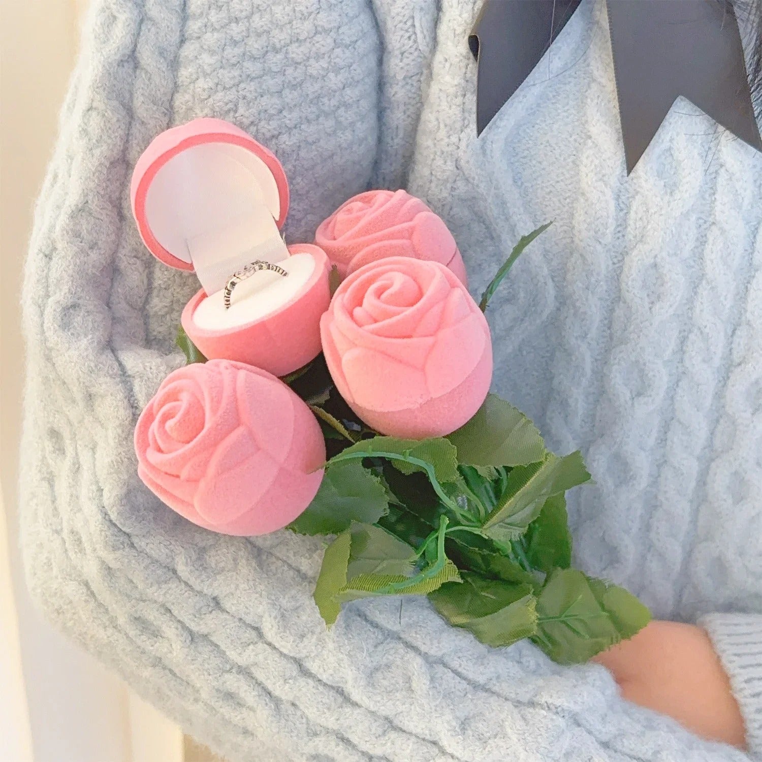 Blooming Love Ring Box