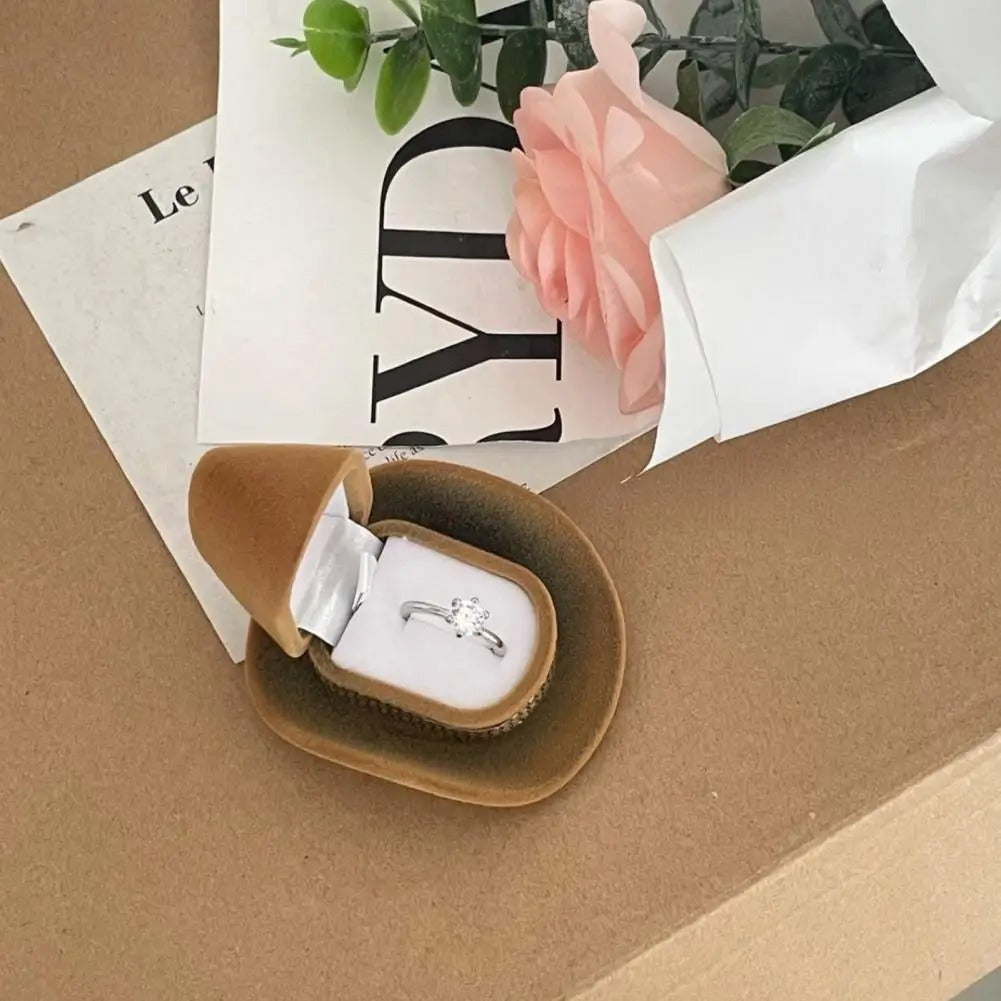 A Promise Under the Hat – Ring Box