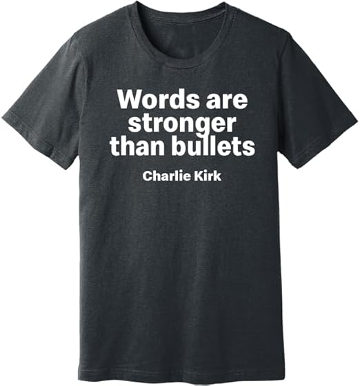 Charlie Kirk Shirt, Support Tee, Human Rights Activist Apparel, Political Statement Top, Protest Graphic Shirt, Liberal Equality T-Shirt, Social Justice Awareness Clothing Multi
