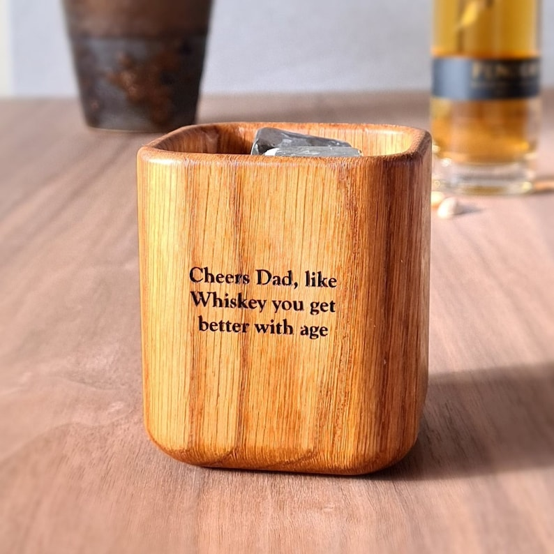 Personalised 80th Birthday Whiskey Tumbler