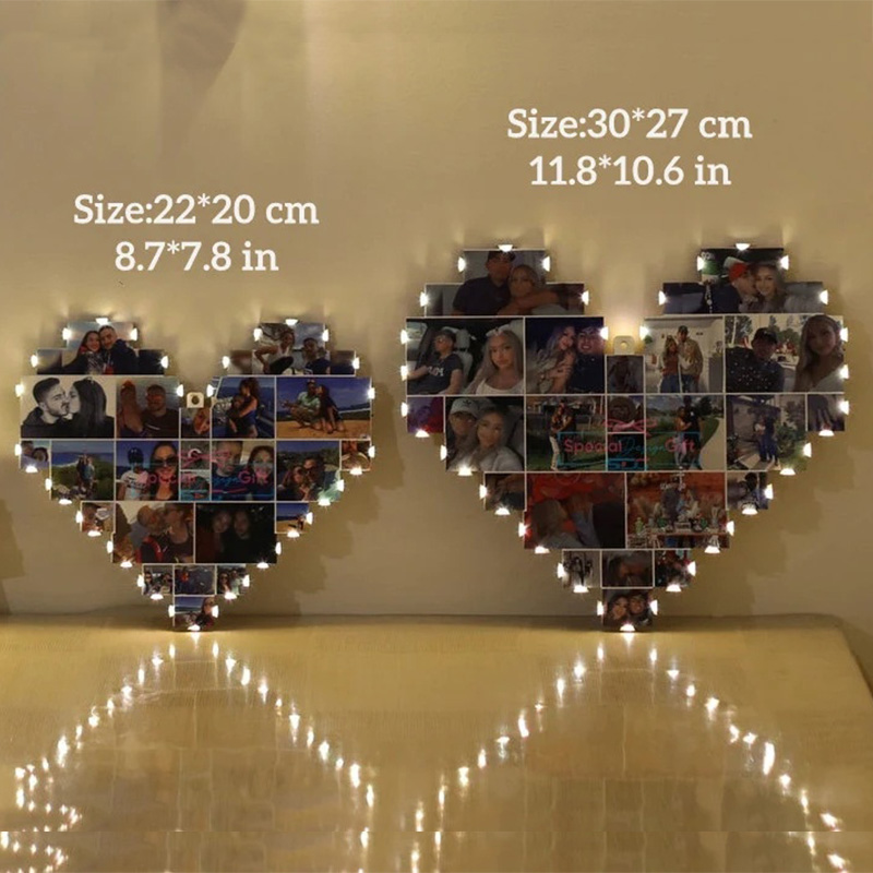 Personalized Photo Collage Acrylic Lamp