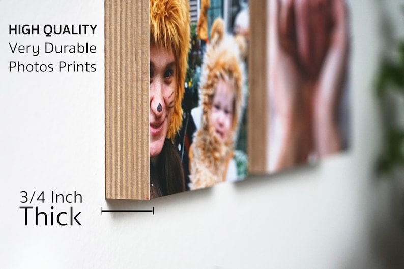 Personalized Pet Sympathy Memorial - Printed Photo Block 4" or 6" w/ Handwritten Card -Dog Memorial Frame Dog Sympathy Gift Dog Remembrance