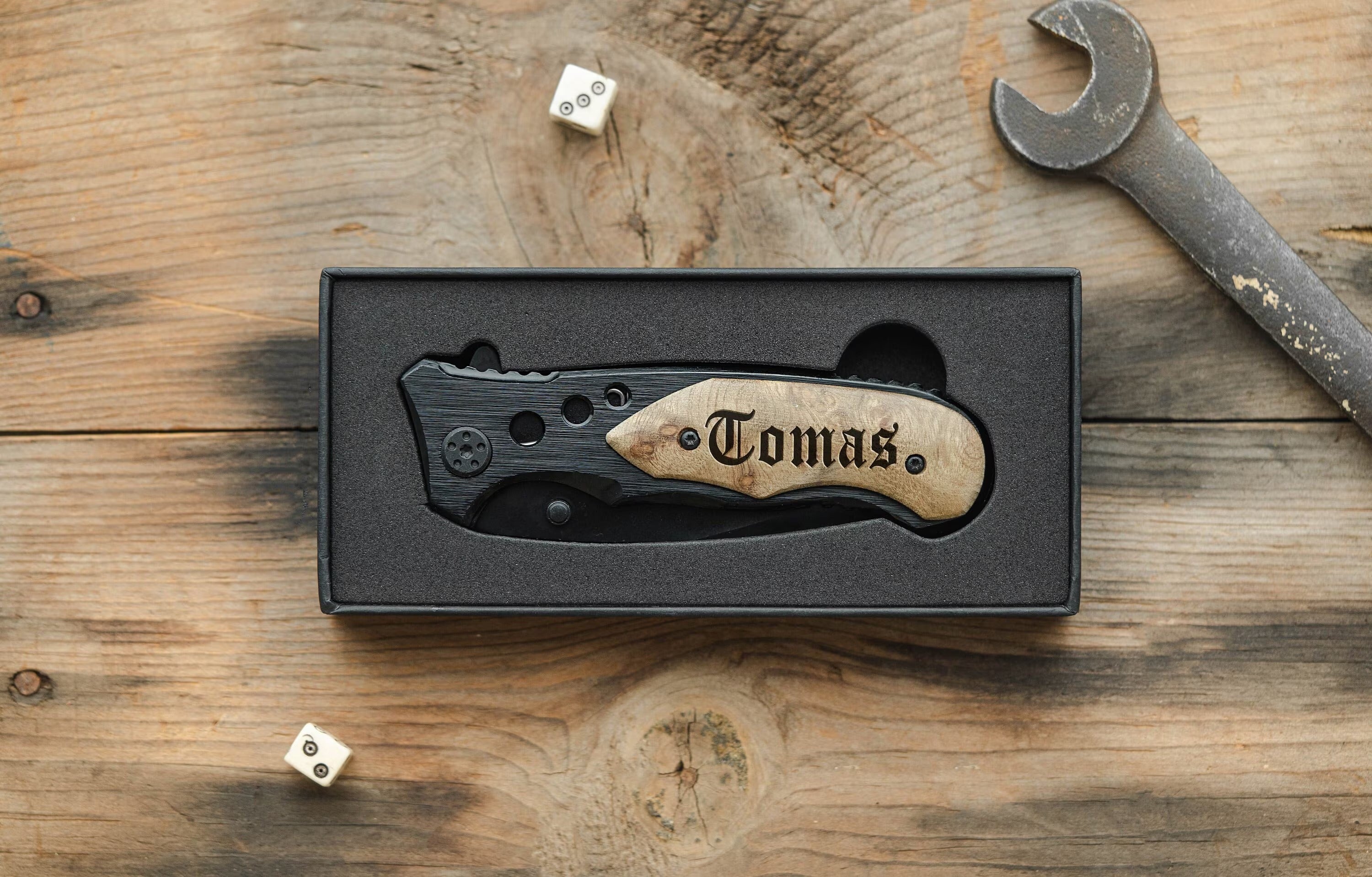 Personalized Gift Knife, Groomsmen Gift Knife, Personalized Pocket Knife, Custom Pocket Knife, Engraved Knife, Custom Folding Knife