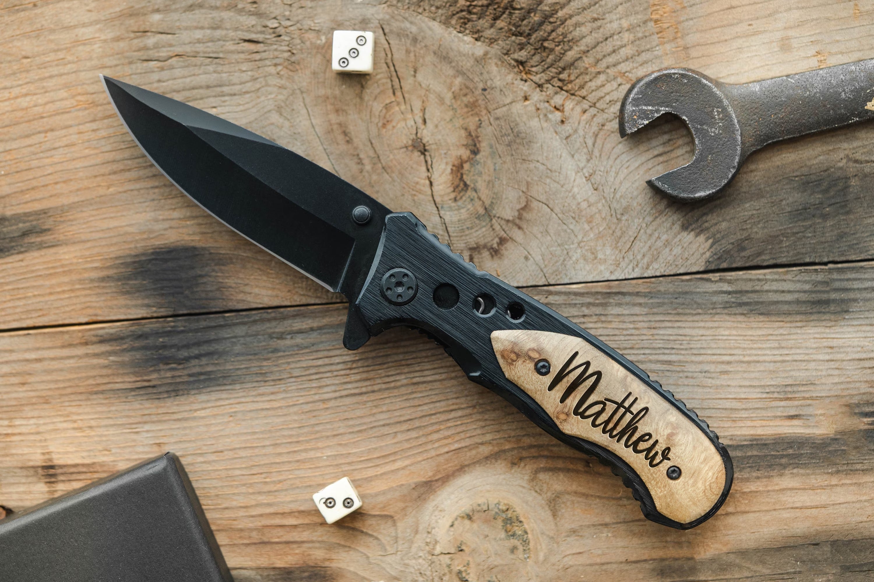 Personalized Gift Knife, Groomsmen Gift Knife, Personalized Pocket Knife, Custom Pocket Knife, Engraved Knife, Custom Folding Knife