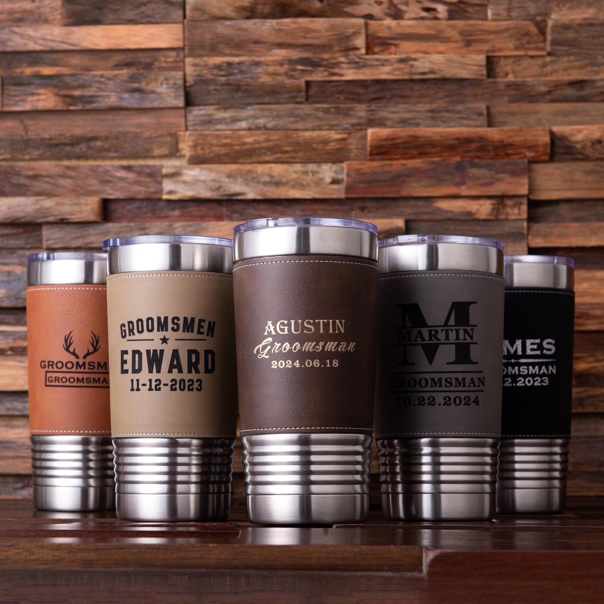 Groomsmen Gifts Personalized Tumbler for Men, Groomsman Gift Best Man Gift, Bachelor Gifts, Gift for Him, Groomsmen Tumblers 20oz