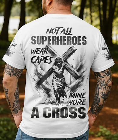 Not All Superheroes Wear Capes All Over Print T-Shirt
