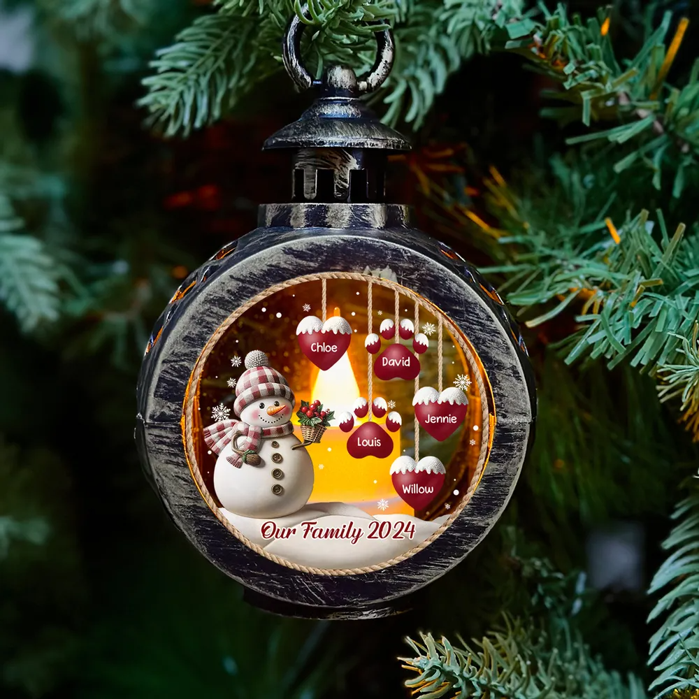 Sweet Heart - Personalized Custom Christmas Lantern