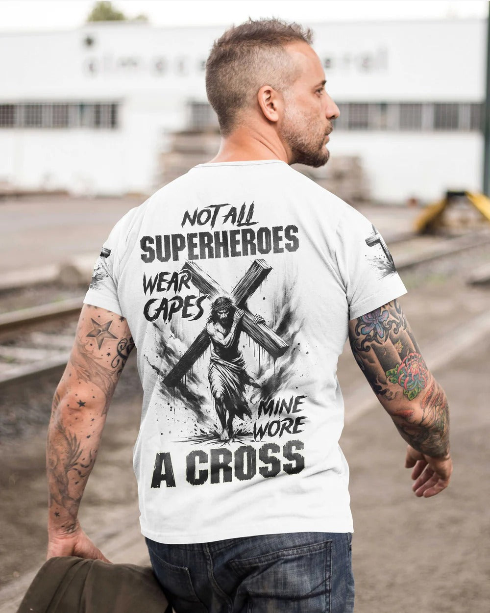 Not All Superheroes Wear Capes All Over Print T-Shirt