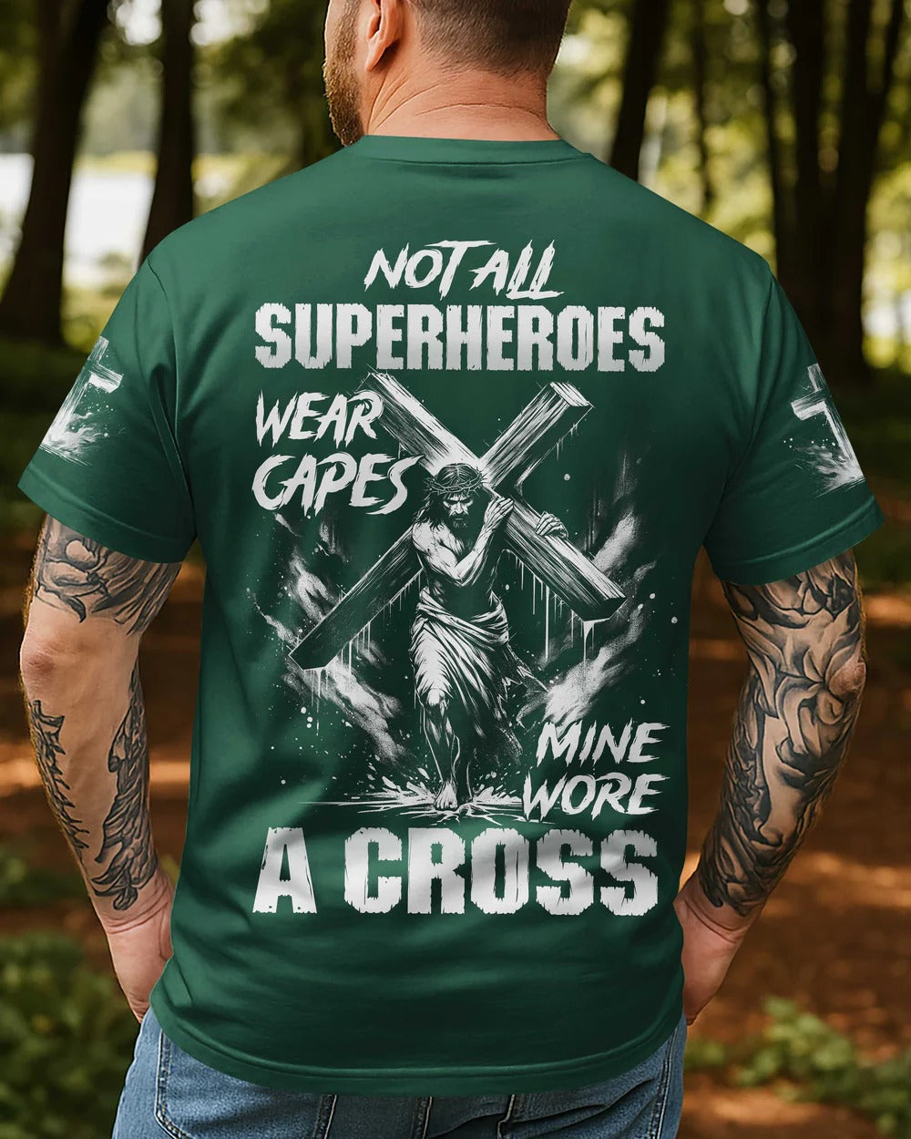 Not All Superheroes Wear Capes All Over Print T-Shirt