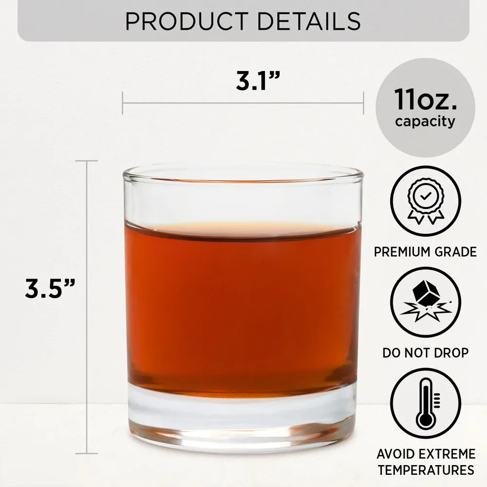 Thanks For All The Orgasms - Personalized Custom Engraved Whiskey Glass