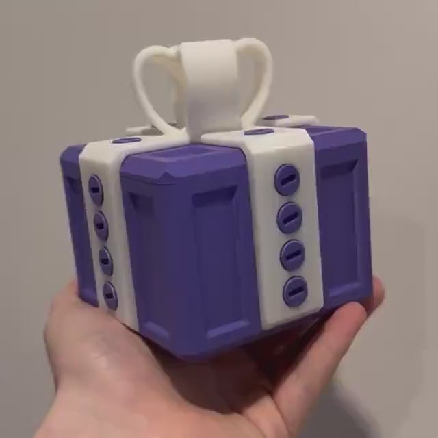 XL Annoying Gift Box: 3D Printed Gag Gift Container