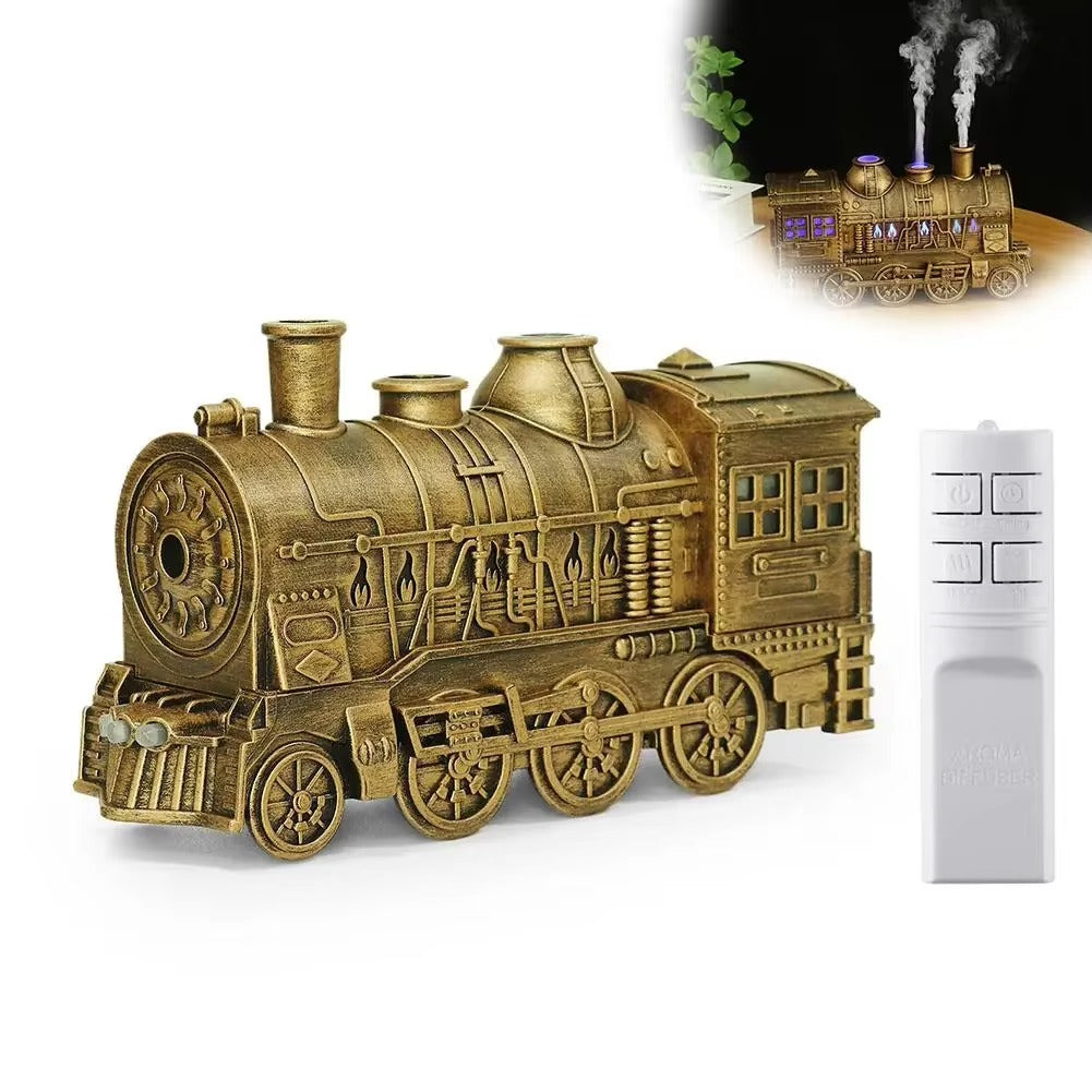 Train Air Humidifier Ultrasonic Aromatherapy Diffusers Mist Maker Fragrance Essential Oil Aroma Difusor Remote control 300ml